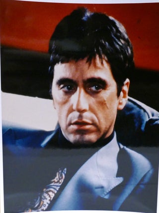 AL PACINO SCARFACE (1983) ORIGINAL 9 PHOTO SET; 8'' x 10'' inch Photograph
