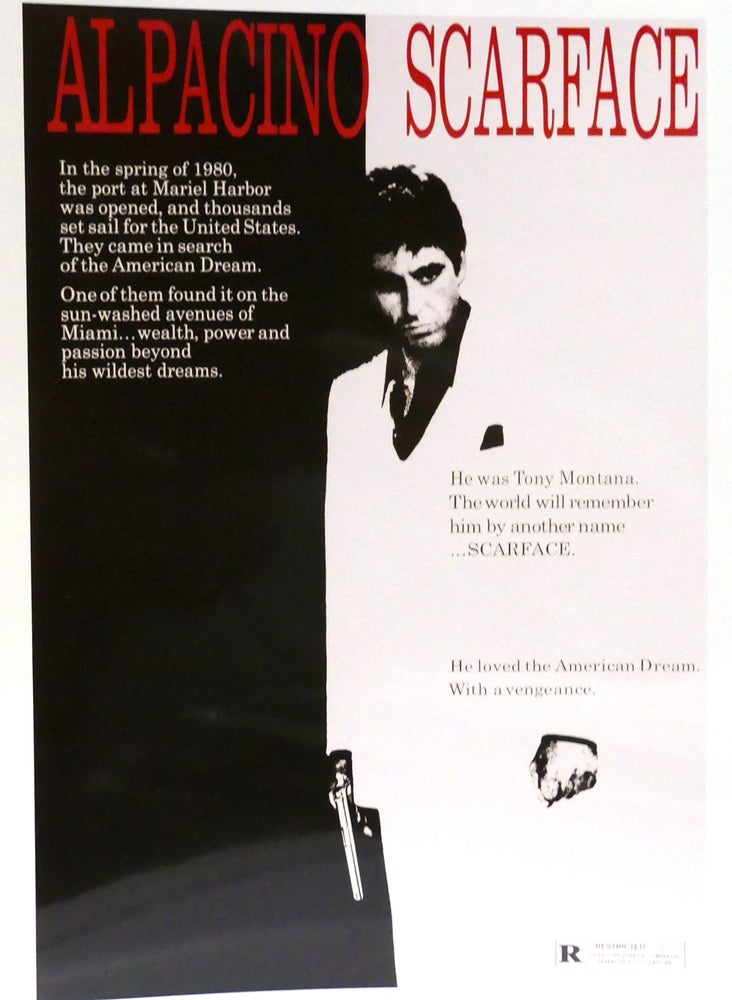 Item #143024 AL PACINO SCARFACE MOVIE PHOTO 8'' x 10'' inch Photograph. Al Pacino.