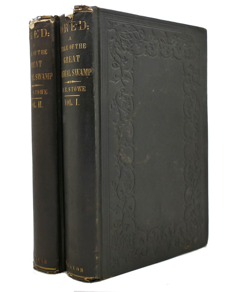 Item #143167 DRED: A TALE OF THE GREAT DISMAL SWAMP 2 Volume Set. Harriet Beecher Stowe.