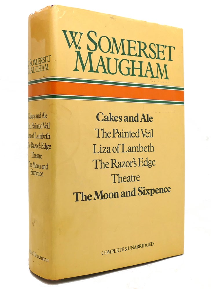 Item #143637 CAKES AND ALE The Painted Veil, Liza of Lambeth, Razor's Edge, Theatre, Moon and Sixpence. W Somerset Maugham.
