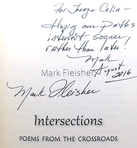 INTERSECTIONS Poems from the Crossroads | Mark Fleisher | First Edition ...