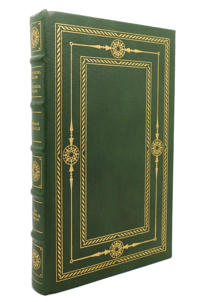 Item #144183 BILLY BUDD, SAILOR & THE PIAZZA TALES Franklin Library. Herman Melville.