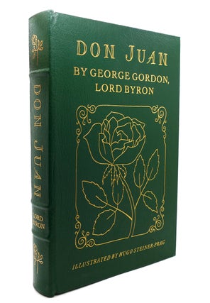 Item #144198 DON JUAN Easton Press. Lord Byron George Gordon
