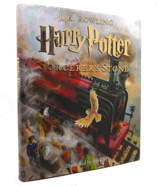 Item #144369 HARRY POTTER AND THE SORCERER'S STONE The Illustrated Edition. J. K. Rowling