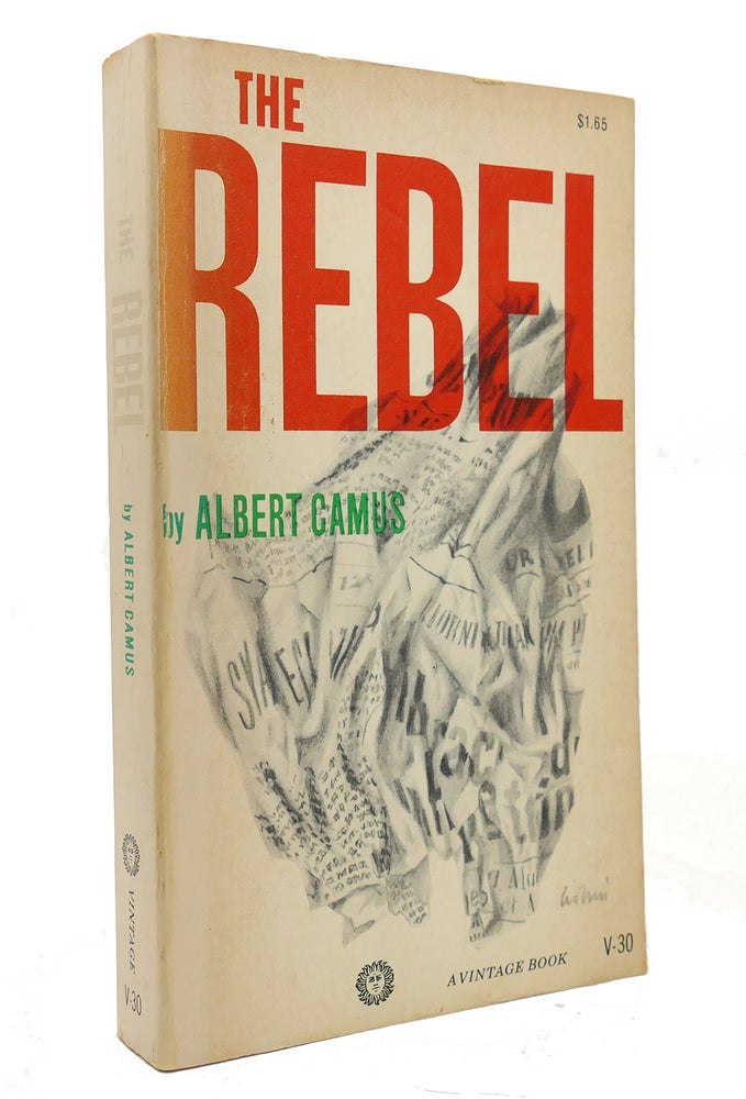 Item #144791 THE REBEL. Albert Camus.