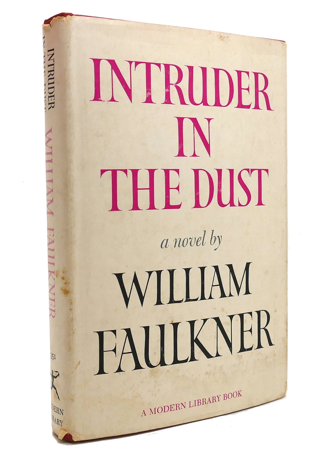 INTRUDER IN THE DUST; Modern Library | William Faulkner | Modern