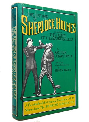 Item #144952 RETURN OF SHERLOCK HOLMES INCLUDING THE HOUND OF THE BASKERVILLES. Arthur Conan Doyle