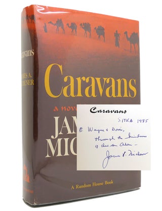 Item #144958 CARAVANS Signed 1st. James A. Michener