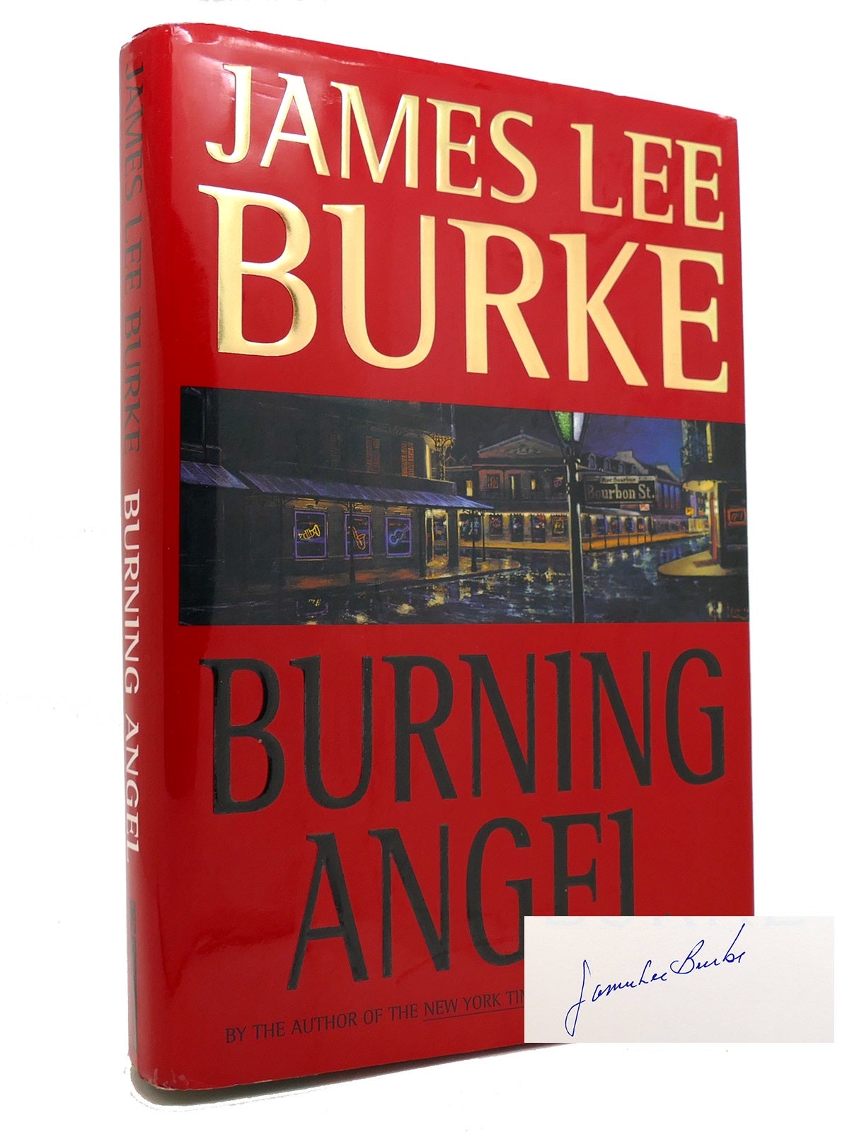 BURNING ANGEL Signed 1st | James Lee Burke | First Edition; First Printing