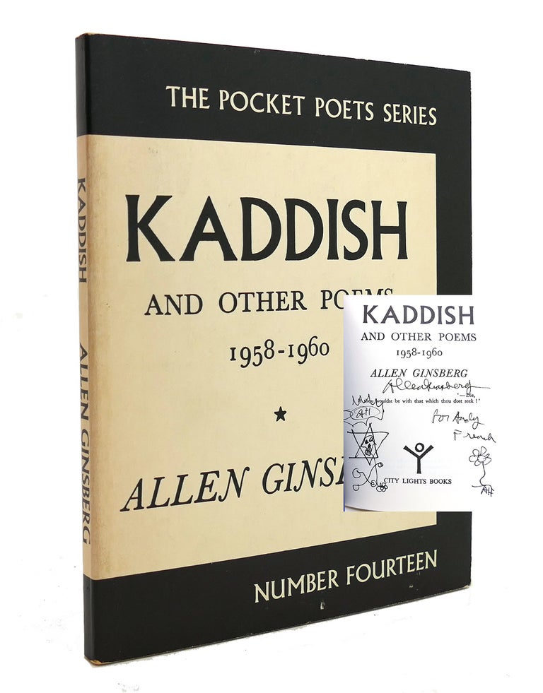 Item #145319 KADDISH Signed. Allen Ginsberg.