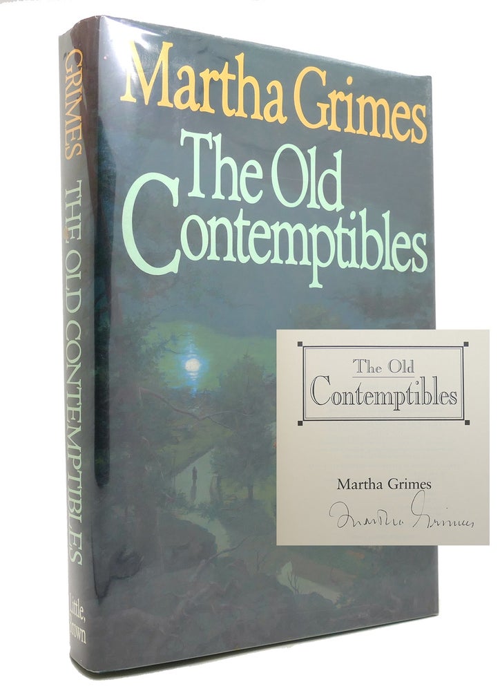 Item #145527 THE OLD CONTEMPTIBLES Signed 1st. Martha Grimes.