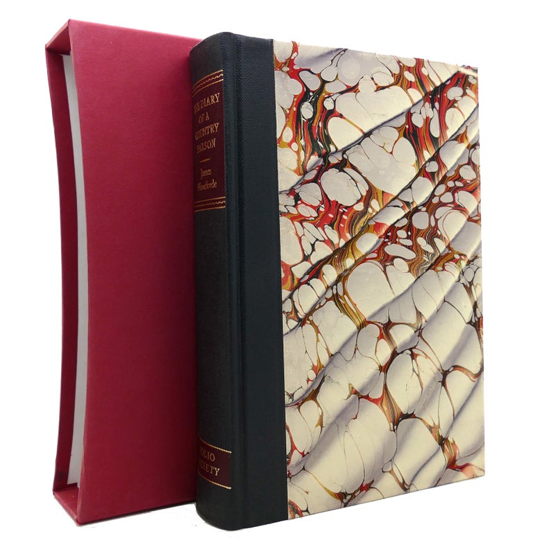 Item #145914 THE DIARY OF A COUNTRY PARSON Folio Society. James Woodforde.