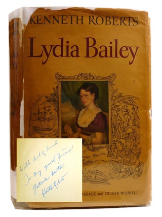 Item #145933 LYDIA BAILEY Signed 1st. Kenneth Roberts