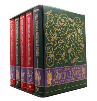 Item #146016 THE STORY OF THE MIDDLE AGES IN 5 VOLUMES Folio Society. Geoffrey Barraclough Moss,...