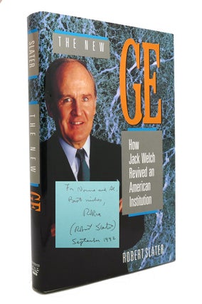 Item #146204 THE NEW GE How Jack Welch Revived an American Intitution. Robert Slater