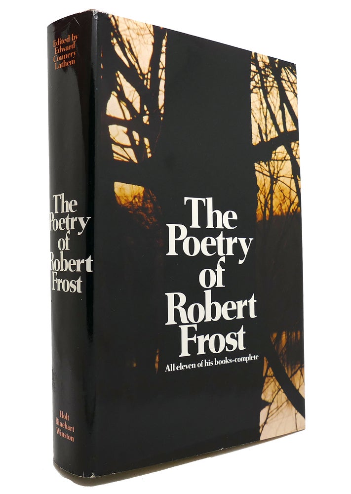 Item #146337 THE POETRY OF ROBERT FROST. Robert Frost.