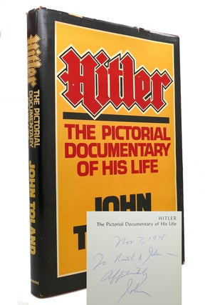 Item #146622 HITLER The Pictorial Documentary of His Life. John Toland