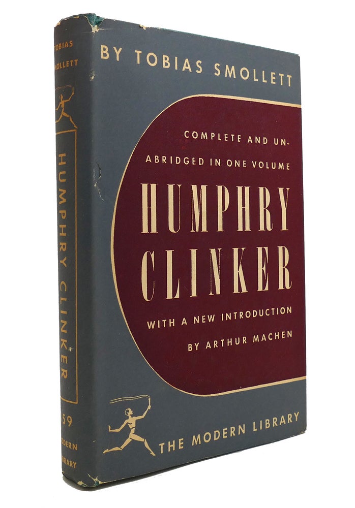 Item #147025 HUMPHRY CLINKER Modern Library. Tobias Smollett.