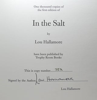 IN THE SALT Signed 1st