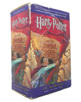 Item #147421 HARRY POTTER AND THE CHAMBER OF SECRETS Audio Cassettes. Jim Dale J. K. Rowling