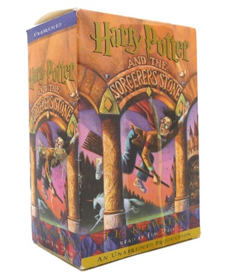 Item #147422 HARRY POTTER AND THE SORCERER'S STONE Audio Cassettes. Jim Dale J. K. Rowling