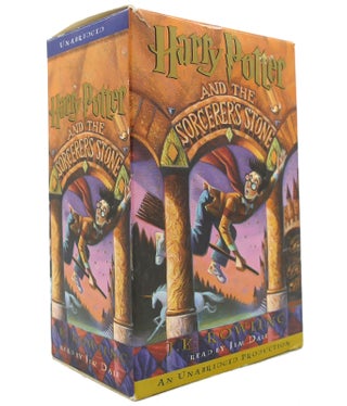Item #147424 HARRY POTTER AND THE SORCERER'S STONE Audio Cassettes. Jim Dale J. K. Rowling