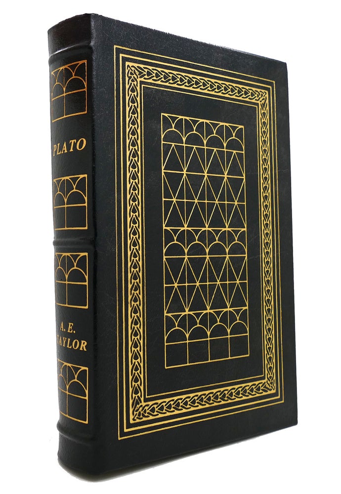 Item #147694 PLATO: THE MAN AND HIS WORK Easton Press. A. E. Taylor.