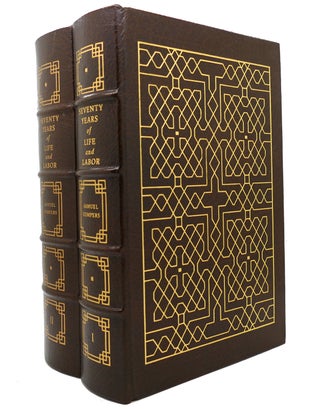 Item #147744 SEVENTY YEARS OF LIFE AND LABOR IN 2 VOLUMES Easton Press. Samuel Gompers