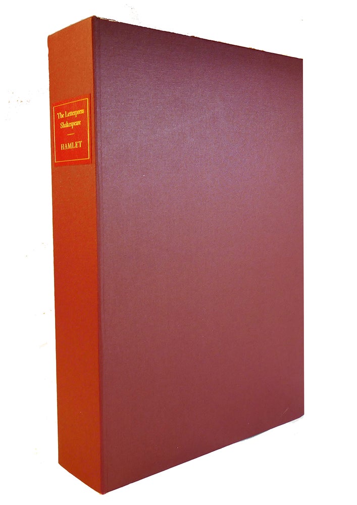 Item #147832 HAMLET Letterpress Shakespeare Folio Society. G. R. Hibbard William Shakespeare.