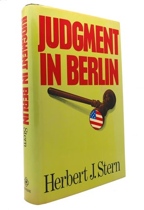 Item #147926 JUDGEMENT IN BERLIN. Herbert Jay Stern