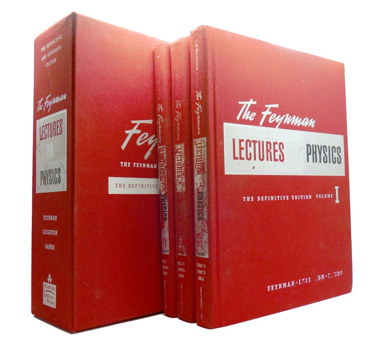 Item #147949 THE FEYNMAN LECTURES ON PHYSICS INCLUDING FEYNMAN'S TIPS ON PHYSICS The Definitive and Extended Edition. Richard Phillips Feynman, Robert B. Leighton, Matthew Sands.