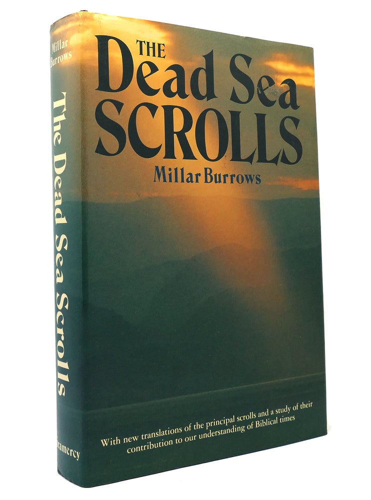 Item #147994 THE DEAD SEA SCROLLS. Millar Burrows.