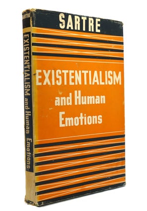 Item #148116 EXISTENTIALISM AND HUMAN EMOTIONS. Jean Paul Sartre