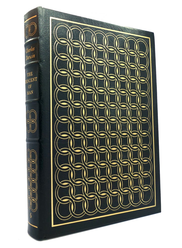 Item #148148 THE DESCENT OF MAN Easton Press. Charles Darwin.