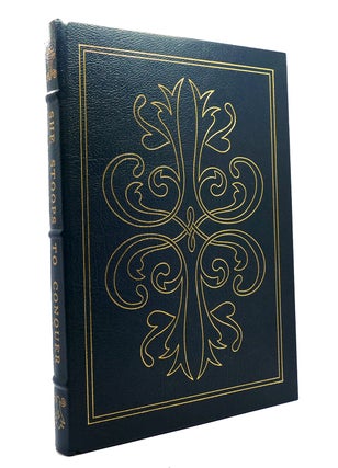 Item #148215 SHE STOPS TO CONQUER Easton Press. Oliver Goldsmith