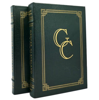 Item #148253 GROVER CLEVELAND A STUDY IN COURAGE Easton Press. Allan Nevins
