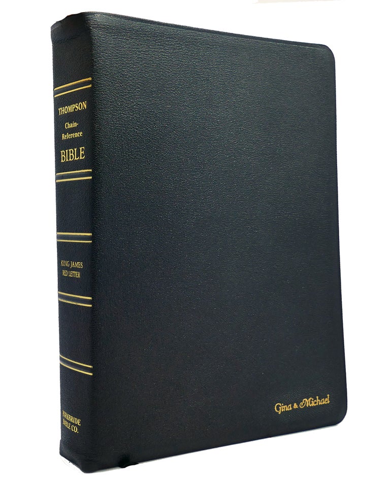 Item #148302 THE THOMPSON CHAIN-REFERENCE BIBLE King James Version. Frank Charles Thompson.