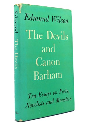 Item #148741 THE DEVILS AND CANON BARHAM. Edmund Wilson