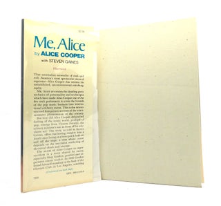 ME, ALICE : THE AUTOBIOGRAPHY OF ALICE COOPER