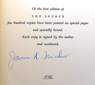 THE SOURCE Signed 1st