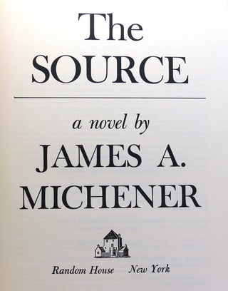 THE SOURCE; Signed 1st