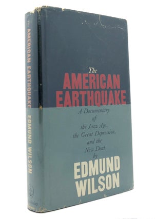 Item #149348 THE AMERICAN EARTHQUAKE. Edmund Wilson