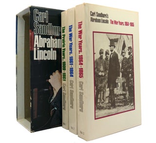 Item #149449 CARL SANDBURG'S ABRAHAM LINCOLN The Prairie Years, the War Years 1861-1864, and the...