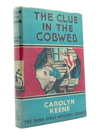Item #149876 THE CLUE IN THE COBWEB. Carolyn Keene