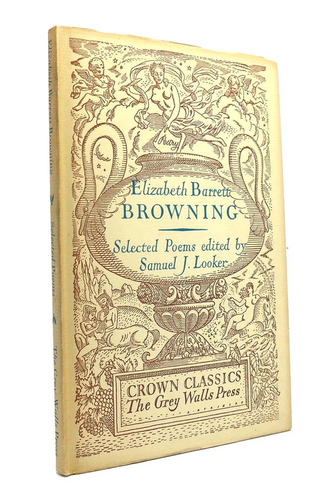 Item #149994 POEMS BY ELIZABETH BARRETT BROWNING. Elizabeth Barrett Browning.