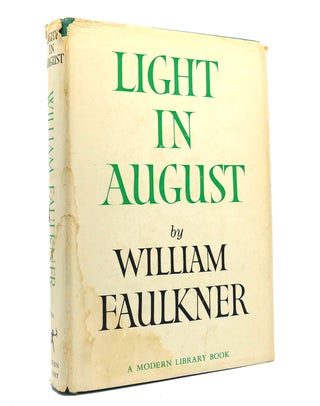 Item #150214 LIGHT IN AUGUST Modern Library. William Faulkner