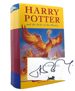 Item #150595 HARRY POTTER AND THE ORDER OF THE PHOENIX Signed 1st UK. J. K. Rowling
