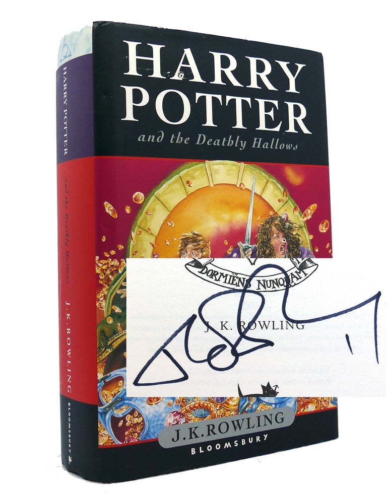Item #150596 HARRY POTTER AND THE DEATHLY HALLOWS Signed 1st UK. J. K. Rowling.