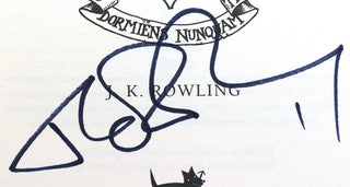 HARRY POTTER AND THE DEATHLY HALLOWS Signed 1st UK