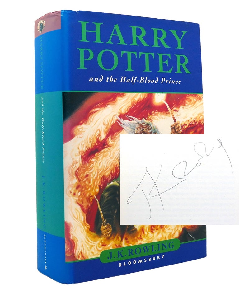 Item #150597 HARRY POTTER AND THE HALF-BLOOD PRINCE Signed 1st. J. K. Rowling.